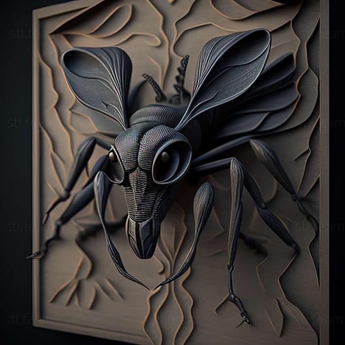 3D модель Polyrhachis hastata (STL)